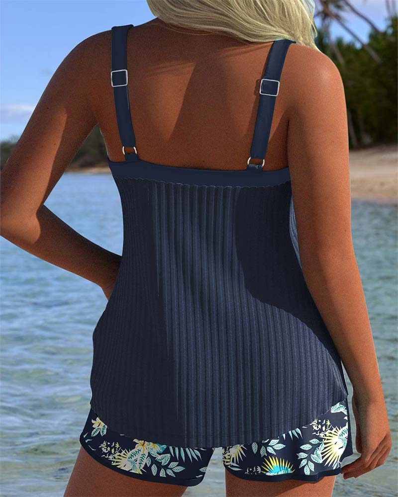 Cassandra | Women's Tankini Bathing Suit with Tummy Control & Beach Shorts | Stylish Comfort for Confident Swimming