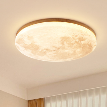 Celestial Glow | Flush Mount Ceiling Light with Adjustable Luminance | Modern Design for Elegant Ambiance