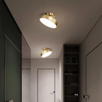 Celestial Glow | Modern Chandelier Light with Brass Finish & Soft Illumination | Elegant Design for Dining Room Ambiance
