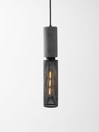 Concrete Pendant Light Industrial Ceiling Lamp