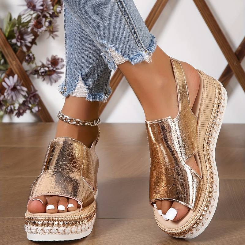 Cheryl Collection | Women's Sandals with Contoured Orthopedic Sole | Stylish Comfort for All-Day Wear