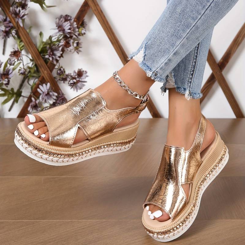 Cheryl Collection | Women's Sandals with Contoured Orthopedic Sole | Stylish Comfort for All-Day Wear