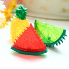 Chill Paws | Cooling Pet Chew Toy with Fruit Shapes & Hydration Boost | Durable Design for Summer Fun