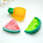 Chill Paws | Cooling Pet Chew Toy with Fruit Shapes & Hydration Boost | Durable Design for Summer Fun