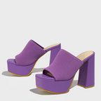 Cinnamon | Women's Platform Sandals with Soft Cushioning | Stylish Footwear for All-Day Comfort
