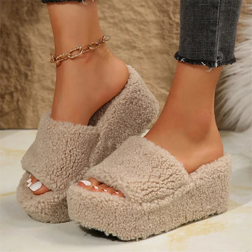 Cleo Collection | Women's Platform Sandals with Plush Cushioning | Stylish Comfort for All-Day Wear