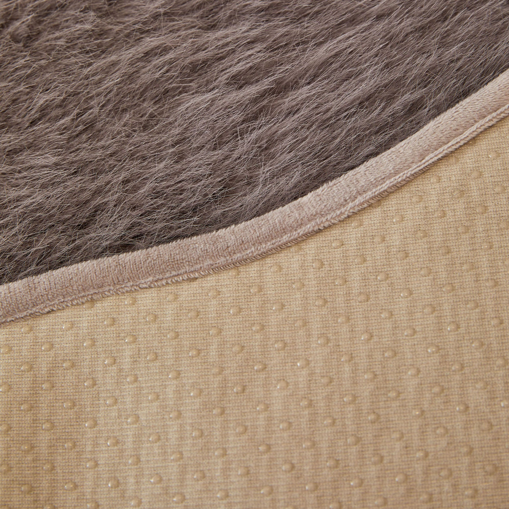 Ultra Soft Scandinavian Fluffy Sofa Cover for Cozy Modern Living