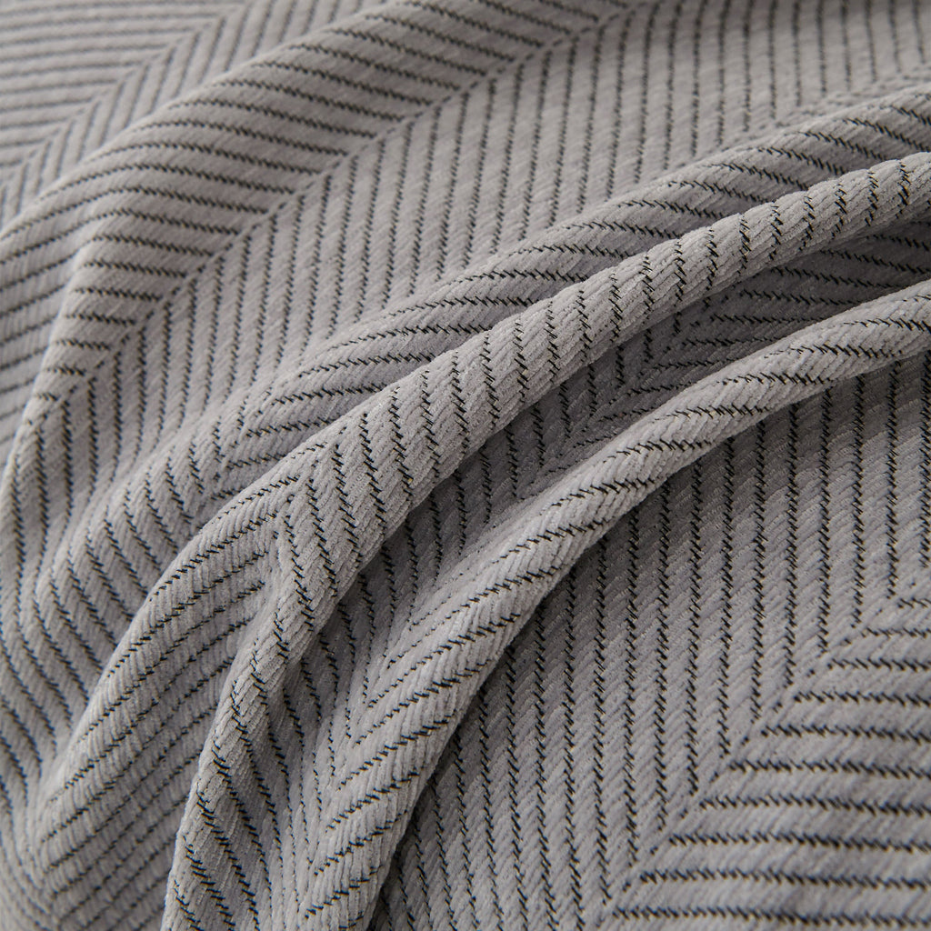 Soft Breathable Herringbone Sofa Cover for Modern Cozy Living