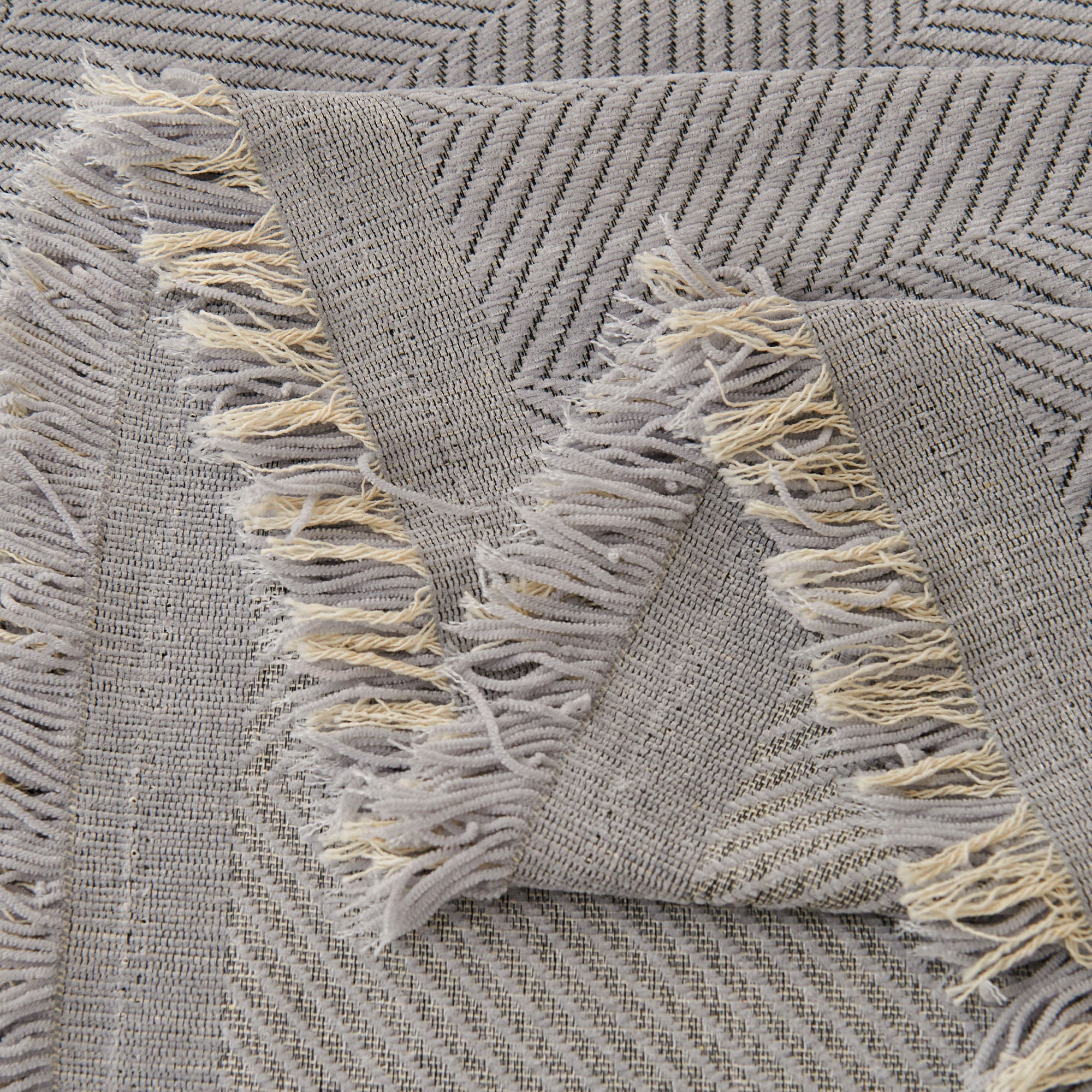 Soft Breathable Herringbone Sofa Cover for Modern Cozy Living