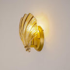 Coastal Elegance | Wall Sconce Light with Elegant Shell Design | Soft Ambient Glow for Serene Spaces