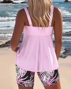 Colette Collection | Women's Tankini Swimsuit with Tummy Control | Flattering Fit for Beach Confidence