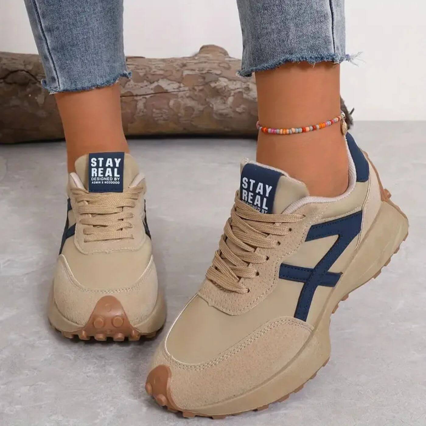 Collyen | Women's Sneakers with Non-Slip Sole & Breathable Design | Comfortable Walking Shoes for All-Day Support