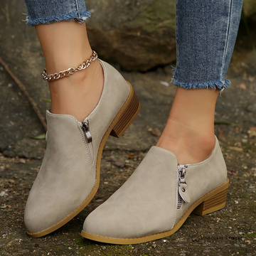 Comfort Luxe | Black Ankle Boots for Women with Cushioned Support | Stylish Design for All-Day Wear
