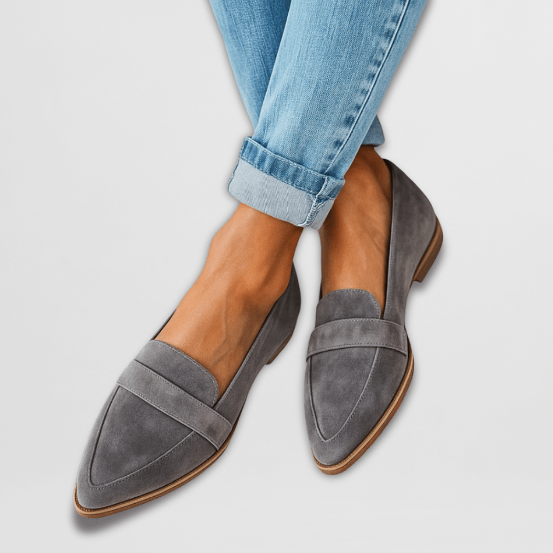 Comfort Step | Women's Loafers with Cushioned Orthopedic Insole | Soft Suede for All-Day Comfort