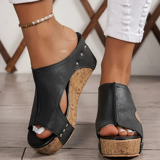 Comfort Steps | Women's Sandals with Cushioned Footbed | Stylish Support for All-Day Comfort