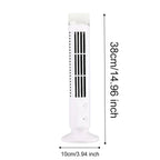 Compact USB Bladeless Portable Air Conditioner with Adjustable Cooling | Modern Design for Personal Comfort
