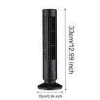 Compact USB Bladeless Portable Air Conditioner with Adjustable Cooling | Modern Design for Personal Comfort
