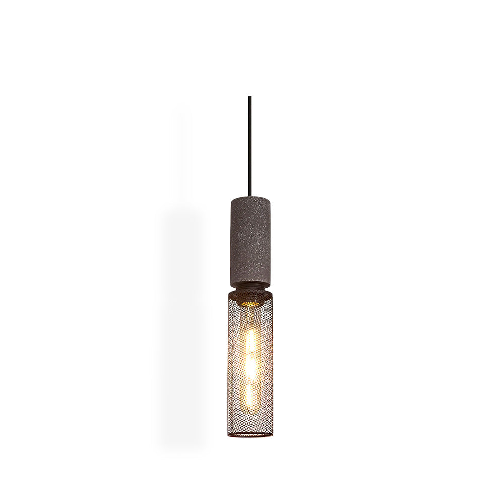 Concrete Pendant Light Industrial Ceiling Lamp