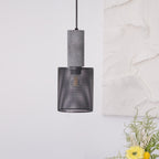 Concrete Pendant Light Industrial Ceiling Lamp