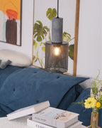 Concrete Pendant Light Industrial Ceiling Lamp