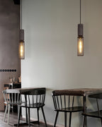Concrete Pendant Light Industrial Ceiling Lamp