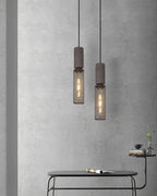 Concrete Pendant Light Industrial Ceiling Lamp