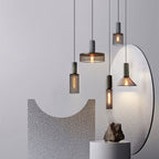 Concrete Pendant Light Industrial Ceiling Lamp