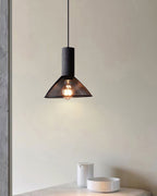 Concrete Pendant Light Industrial Ceiling Lamp