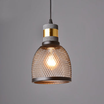 Concrete Pendant Light Industrial Ceiling Lamp