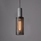 Concrete Pendant Light Industrial Ceiling Lamp