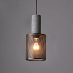 Concrete Pendant Light Industrial Ceiling Lamp