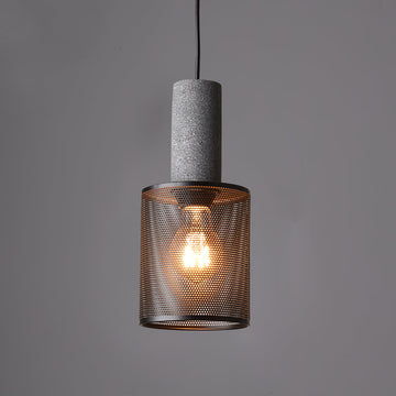 Concrete Pendant Light Industrial Ceiling Lamp