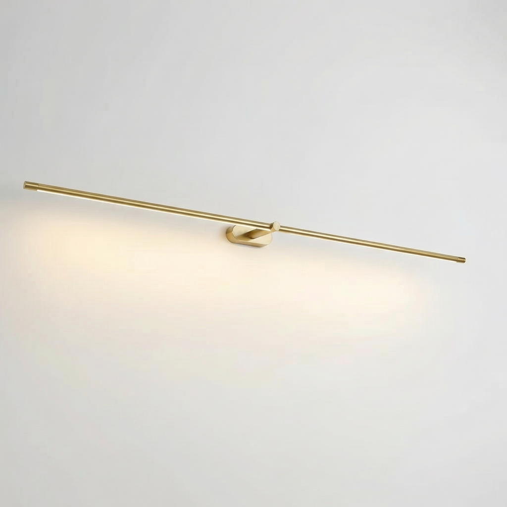 Contemporary Bathroom Light Fixtures | LED Wall Light Bar with Minimalist Design for Elegant Grooming