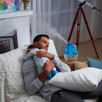 Cool Mist Humidifier with 2.2L Tank & 360° Nozzle | Whisper-Quiet Design for Bedroom Comfort