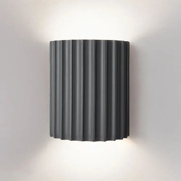 Creative Sconces | Modern Wall Light with Ruffled Lampshade Design | Elegant Ambience for Home Decor