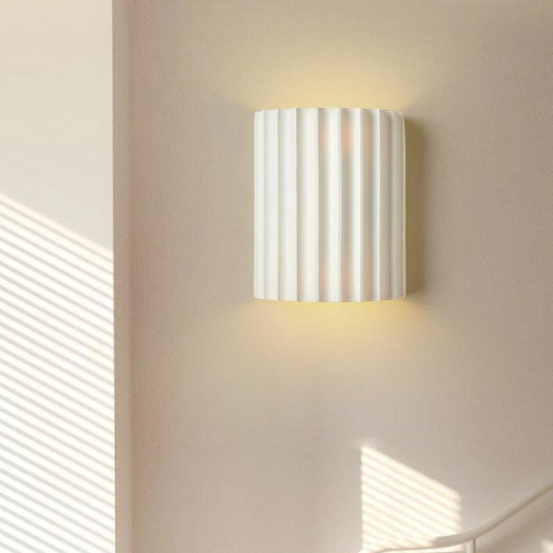 Creative Sconces | Modern Wall Light with Ruffled Lampshade Design | Elegant Ambience for Home Decor