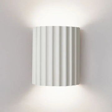 Creative Sconces | Modern Wall Light with Ruffled Lampshade Design | Elegant Ambience for Home Decor