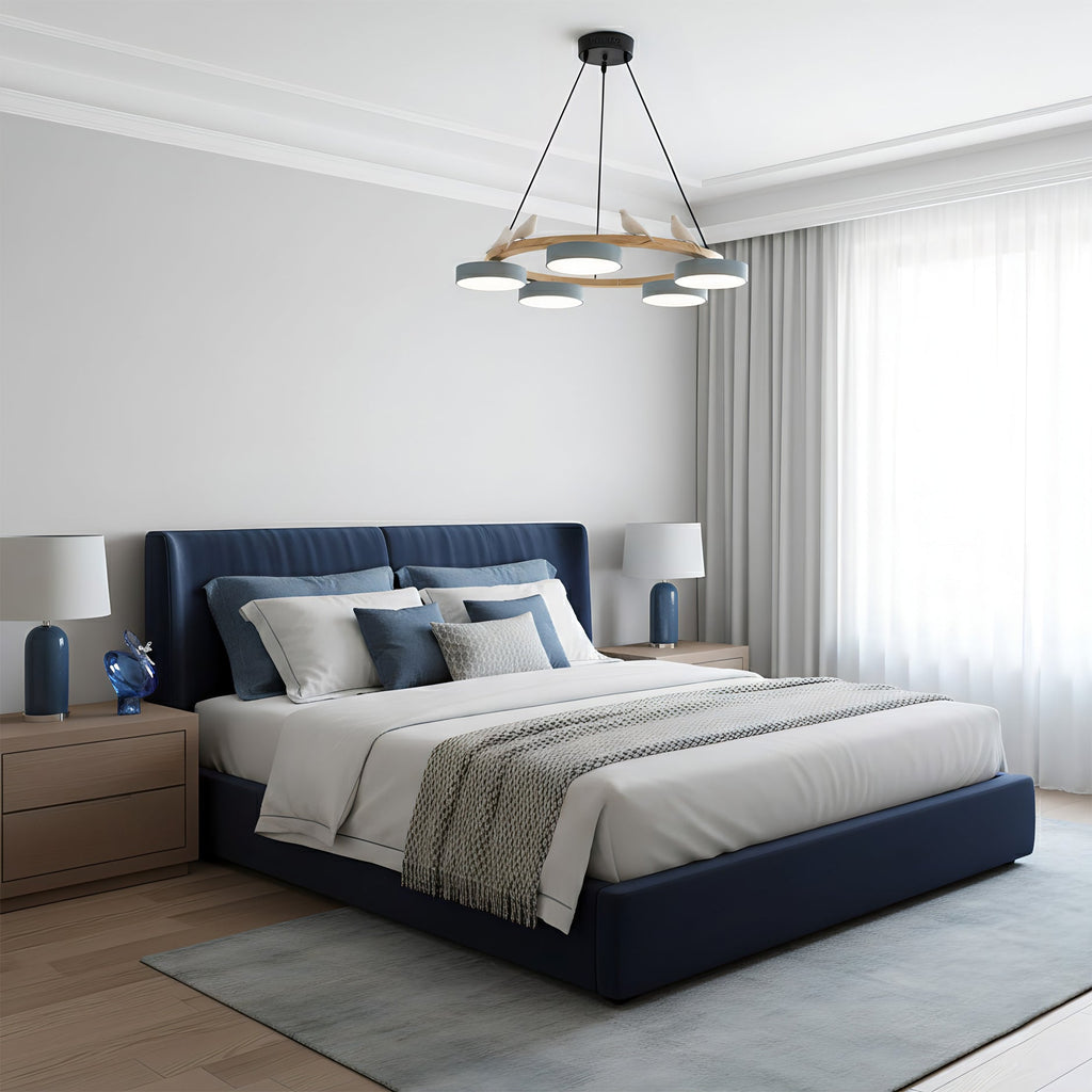 Bird Round Chandelier LED Ceiling Light