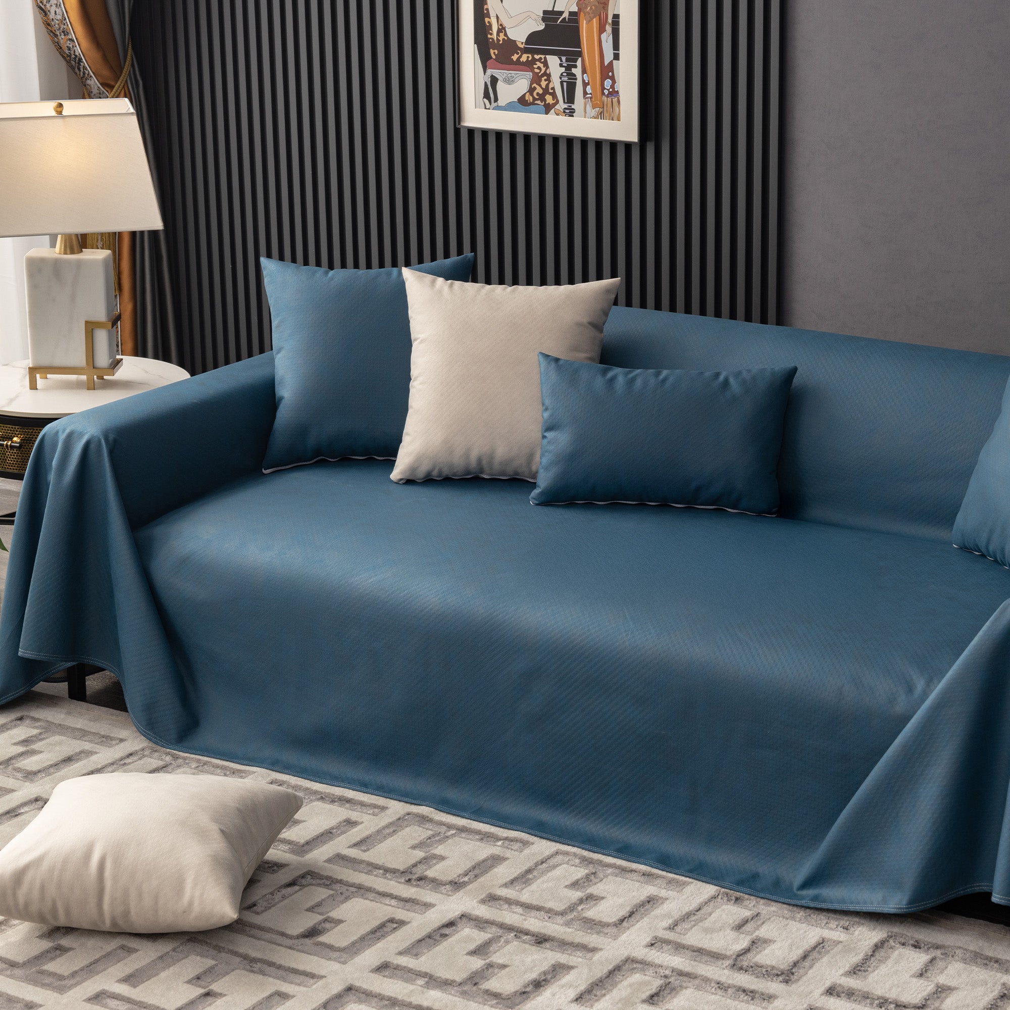 Waterproof Anti Slip Scratch Resistant Sofa Cover for Pet Homes