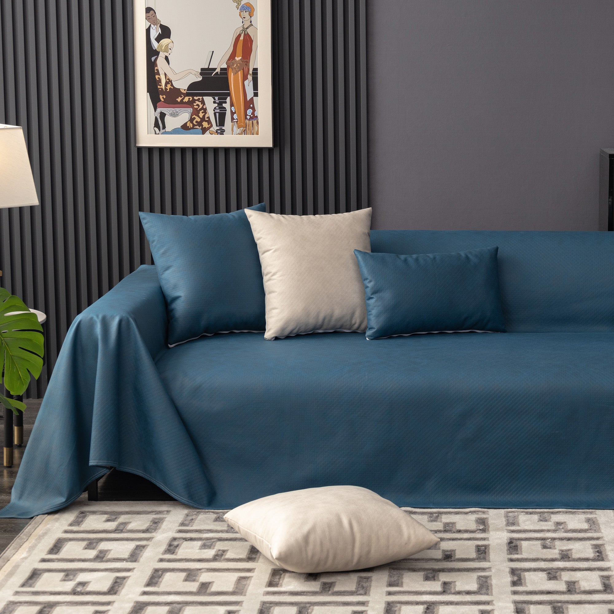 Waterproof Anti Slip Scratch Resistant Sofa Cover for Pet Homes