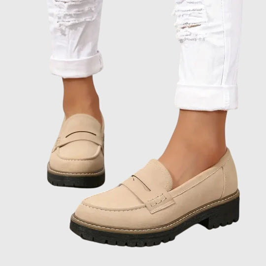 Destiny | Black Loafers for Women with Slip-On Design for All-Day Comfort