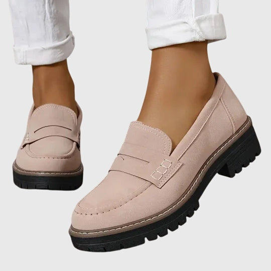 Destiny | Black Loafers for Women with Slip-On Design for All-Day Comfort