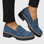 Destiny | Black Loafers for Women with Slip-On Design for All-Day Comfort