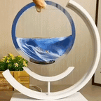 Dynamic Sand Art LED Lamp | Mesmerizing Wall Decor with Remote Control for Serene Home Atmosphere
