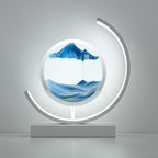Dynamic Sand Art LED Lamp | Mesmerizing Wall Decor with Remote Control for Serene Home Atmosphere