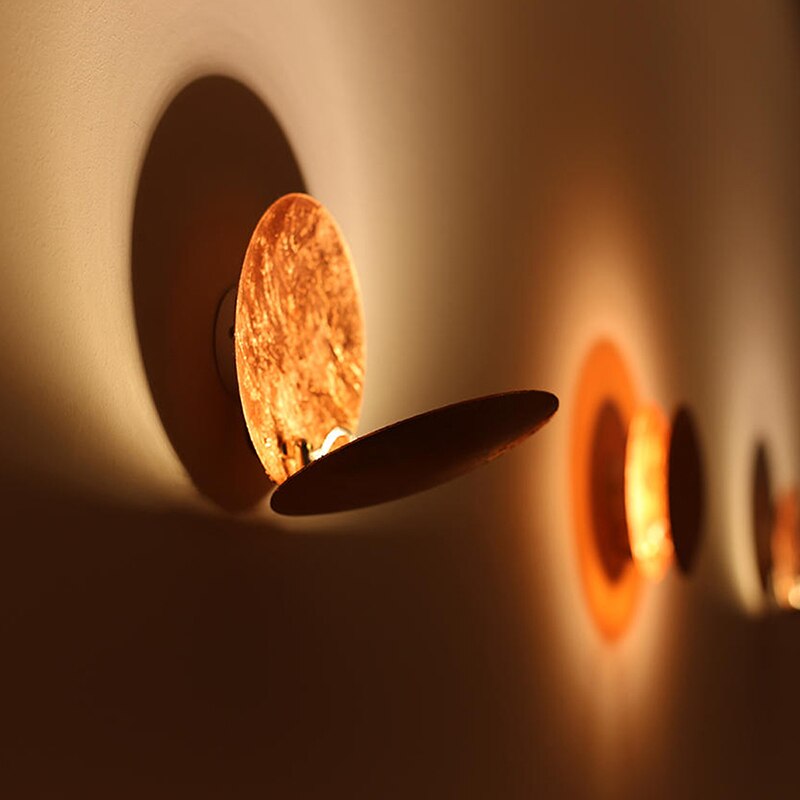 Eclipse | Outdoor Wall Light with Solar-Powered Design | Elegant Home Decor for Enchanting Ambiance