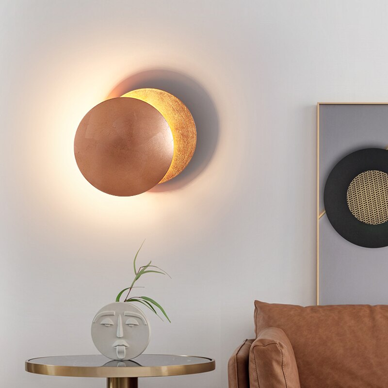 Eclipse | Outdoor Wall Light with Solar-Powered Design | Elegant Home Decor for Enchanting Ambiance