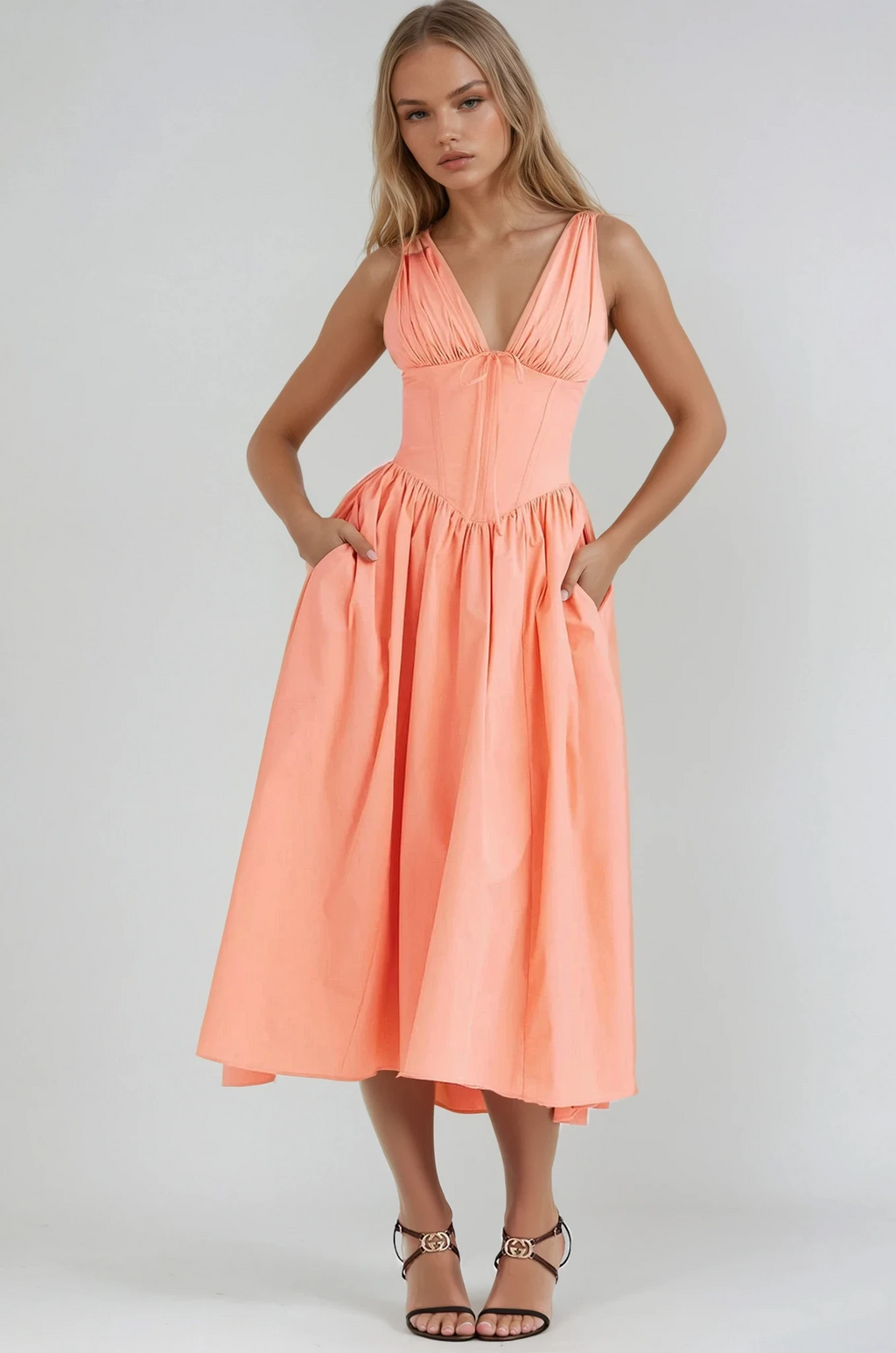 Edith Collection | Women's Summer Dress with Flattering Flowing Shape | Lightweight Comfort for Effortless Style