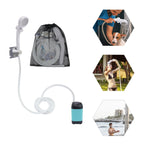 Electric Portable Shower | Rechargeable Camping Shower with Powerful Water Flow | Convenient Solution for Outdoor Hygiene
