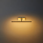 Elegant Brass Picture Light Sconce with Adjustable LED for Art Display